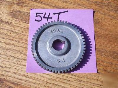 Craftsman atlas dunlap 6 inch lathe 54 tooth gear