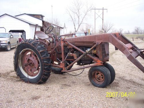 International harvester, ih/farmall super c tractor 