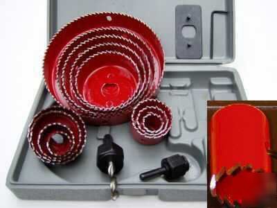 New 16 piece hole saw kit set brand 5IN x 2IN deep cut