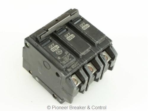 New ge thqb circuit breaker 3P 100A THQB32100