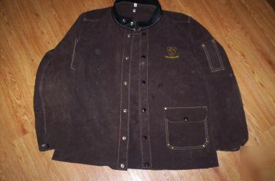 New tillman leather welding jacket size large - 