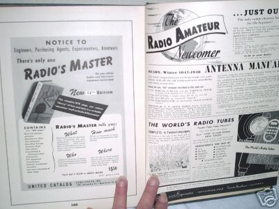 Radio handbook 1947 good condition 