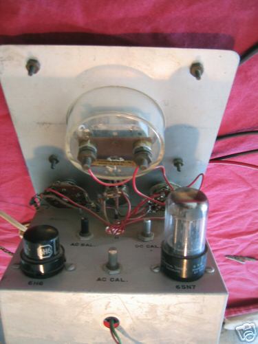 Vacuum tube voltmeter vtvm by commercial trades inst 