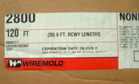 Wiremold non-metalic electrical raceways 2â€/4â€ elehosp