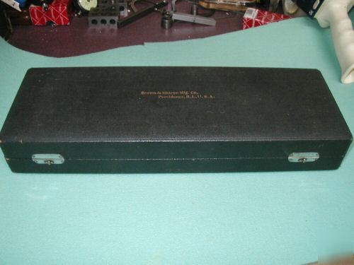 Brown & sharpe height gage w/depth attachment more