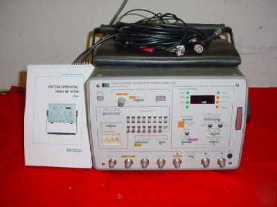 Hp 3780A pattern generator/error detector