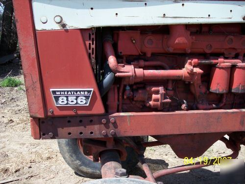 Ih 856 wheatland tractor cab rare collectors