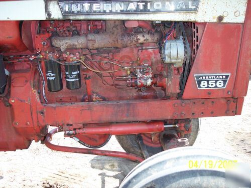 Ih 856 wheatland tractor cab rare collectors