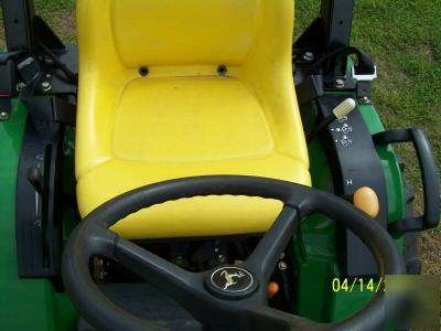 John deere 4010, hst, 4X4, 60 inch mid mount mower