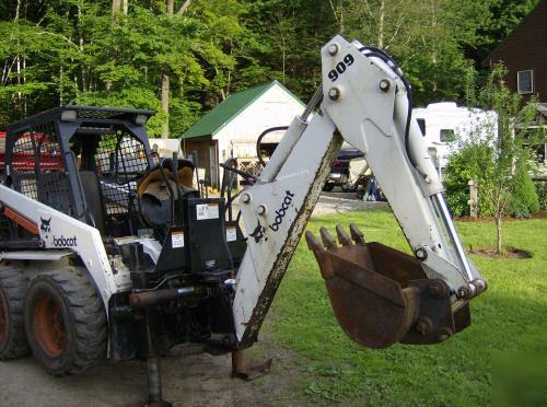 New bobcat 909 backhoe attachment hampshire