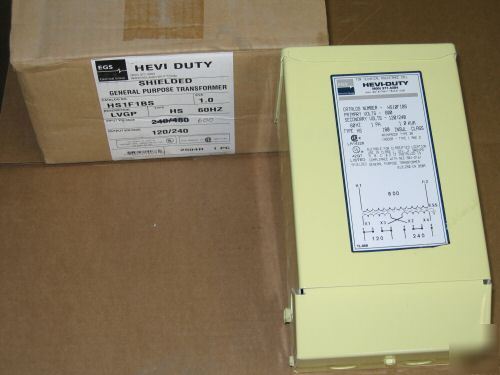 New hevi duty transformer - HS10F1BS - 