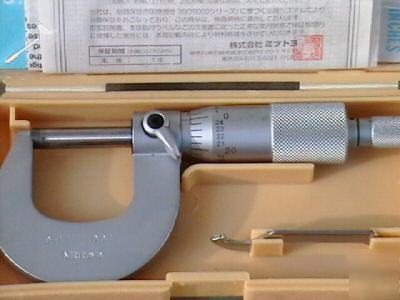 New mitutoyo outside micrometer 0.001-1