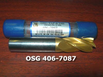 New osg 18MM 4FL carbide endmill - $199.19