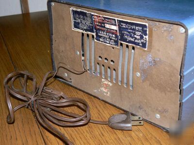 Rainbow northern electric antique tube radio# 5110WORKS