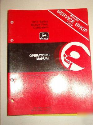 John deere operators manual 1010 series drawn field 