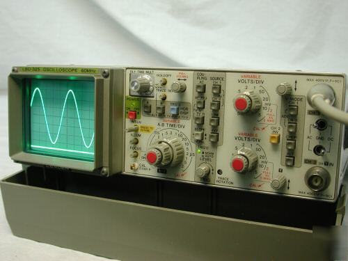 Leader lbo-325 LBO325 lbo 325 portable oscilloscope mnt