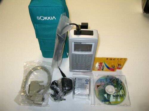 Like new sokkia SDR33 1MEG data collector warranty sdr