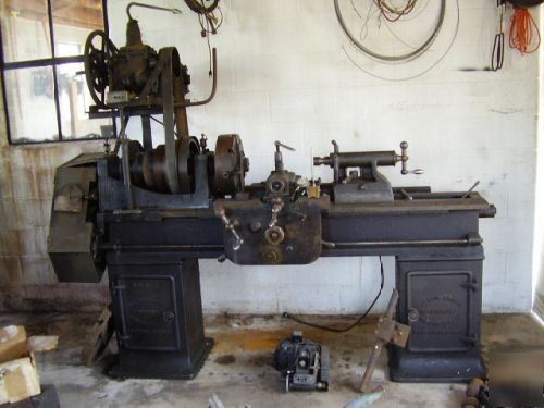 Lodge & davis machine tool co. 12 x 28 lathe - working 