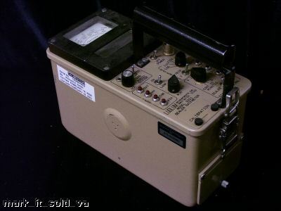 Ludlum model 2221 scaler rate meter radiation detector