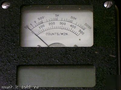 Ludlum model 2221 scaler rate meter radiation detector