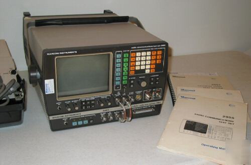 Marconi radio communications test set #2955/2957