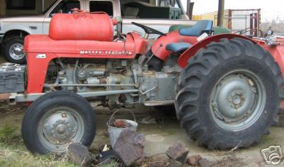 Massey ferguson TO35 propane tractor