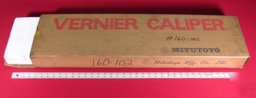 Mitutoyo vernier caliper 0-24â€ heavy-duty #160-102 