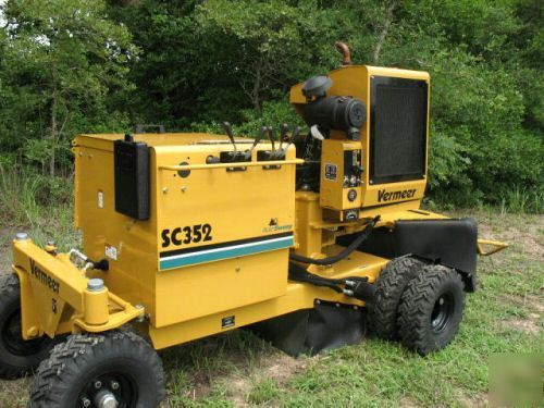 2004 vermeer SC352 stump cutter - only 145 hours 