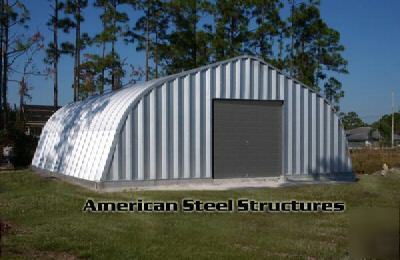 American steel buildings A35X50X14 metal garage kit