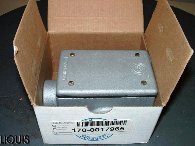 Appleton fdt-1-100 cast device box for metal conduit