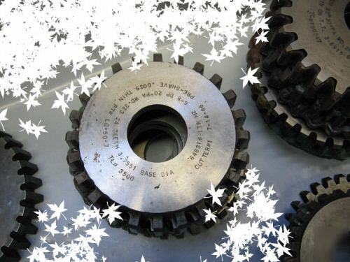 Gear shaper cutters 