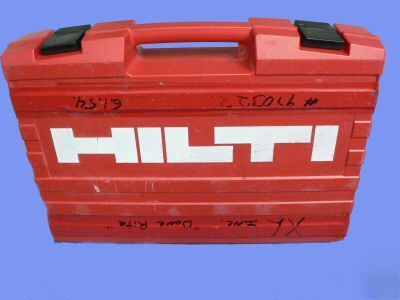 Hilti wsr 900-pe reciprocating saw w/case