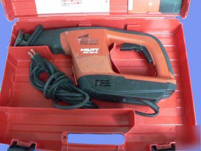 Hilti wsr 900-pe reciprocating saw w/case