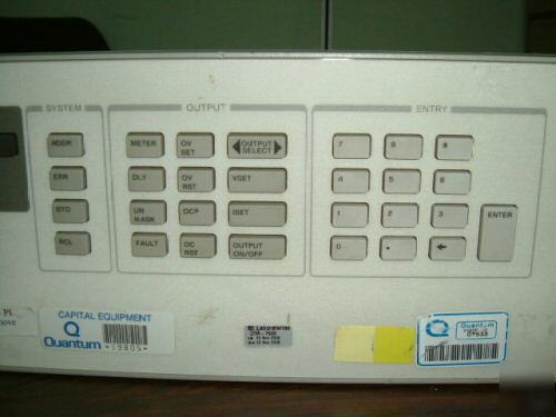 Hp agilent 6621A dual-output gpib with OPTIONS700 , 750