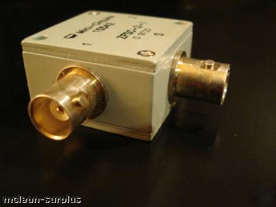 New mini-circuits zfsc-2-1 power splitter 5-500MHZ bnc