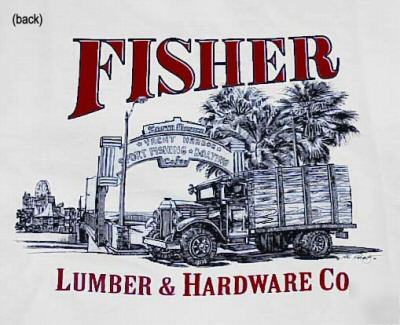 Nw santa monica fisher hardware lumbar sweatshirt xl