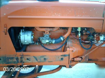 Rare allis- chalmers d-15 gas engine tractor #4622