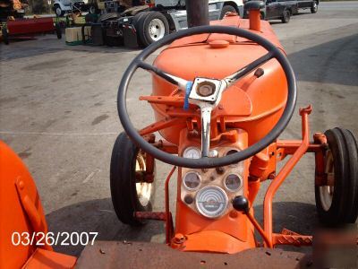 Rare allis- chalmers d-15 gas engine tractor #4622