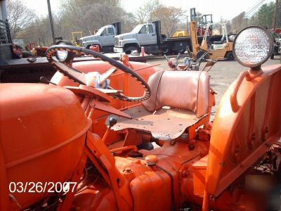 Rare allis- chalmers d-15 gas engine tractor #4622