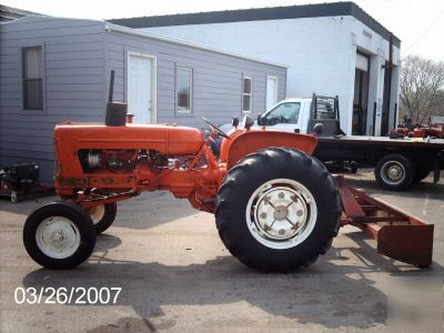 Rare allis- chalmers d-15 gas engine tractor #4622