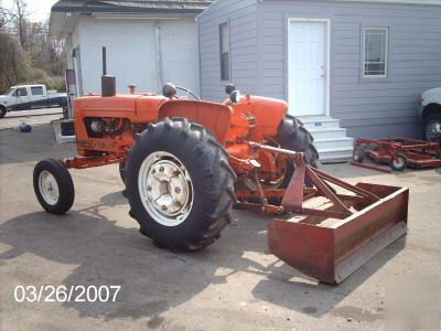 Rare allis- chalmers d-15 gas engine tractor #4622