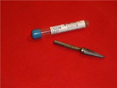 Sgs/sl-3 solid carbide bur-double cut-14 degree p#15228