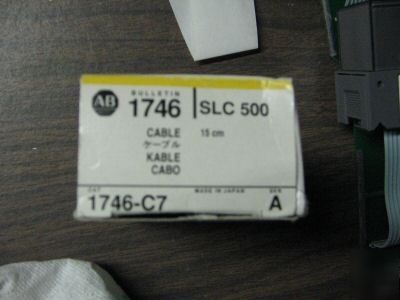  allen bradley 1746-C7 cable ser a