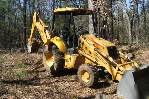 New 2003 - holland lb 75.b - diesel loader backhoe 4WD 