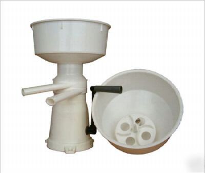 New cream separator with butter charner 50 liters 