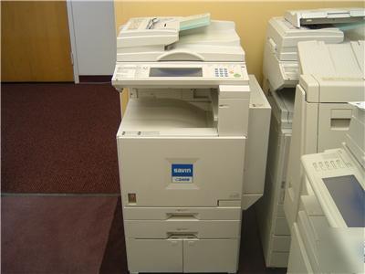 Ricoh aficio 1232C color copier print scanner fax 1224C