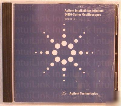 Agilent intuilink for infiniium 54800 oscilloscopes