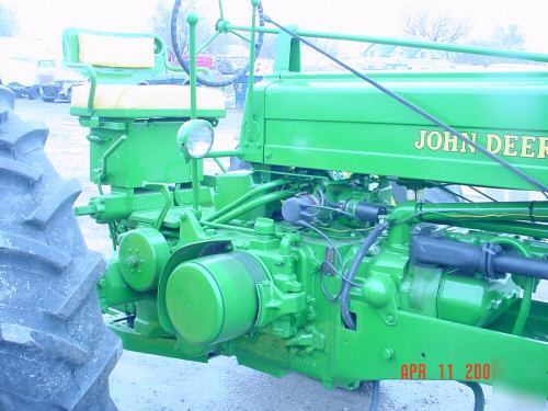 Antique 1952 model 50 john deere tractor