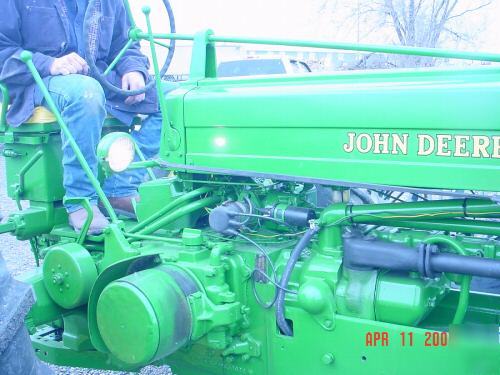 Antique 1952 model 50 john deere tractor