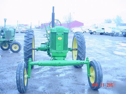 Antique 1952 model 50 john deere tractor